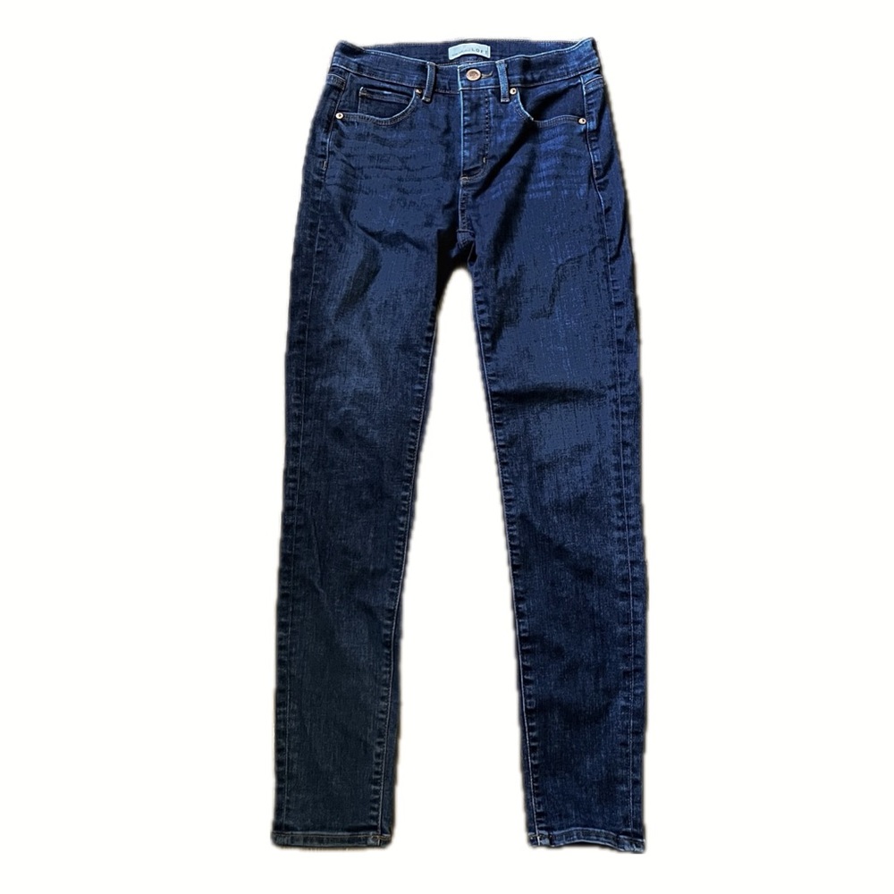 LOFT Modern Women’s Mid-Rise Skinny Jeans Dark Wash Size 26/2